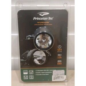 Princeton Tec Yuk-Bk Princeton Tec 32 Lumens, Led Black Headlamp - Brand New